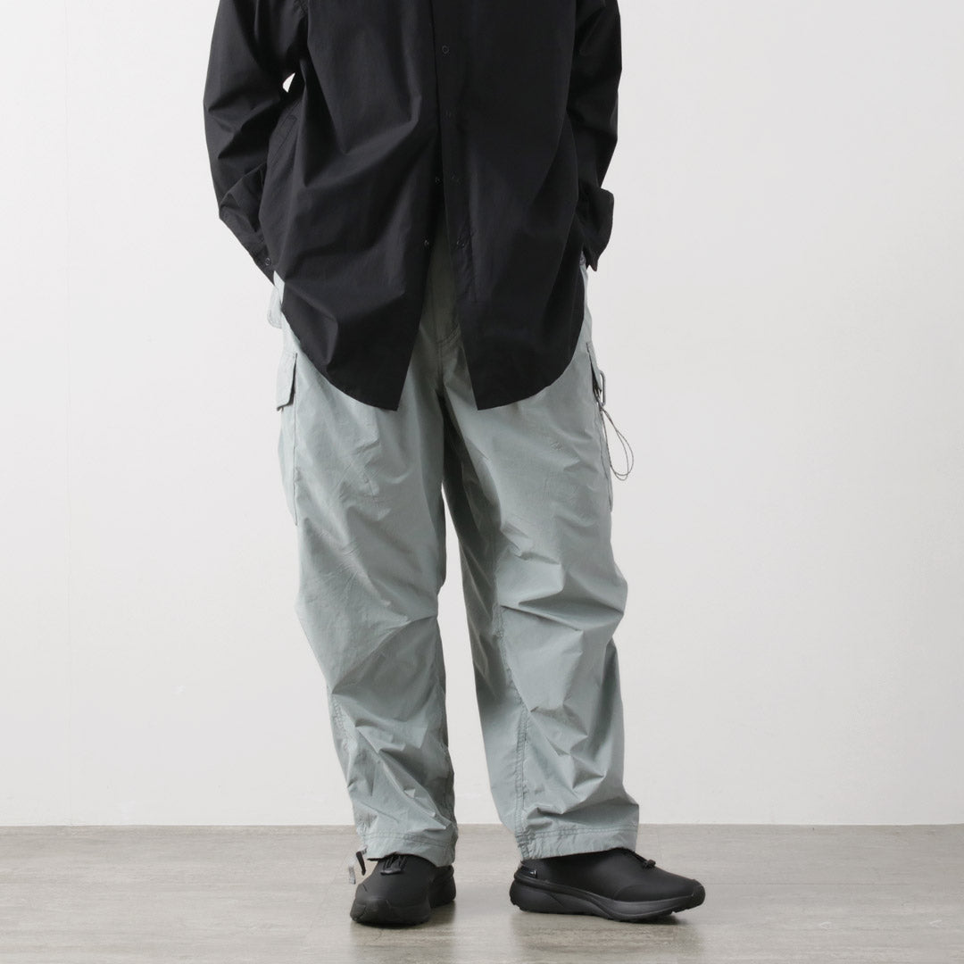 AND WANDER / Oversized Cargo Pants