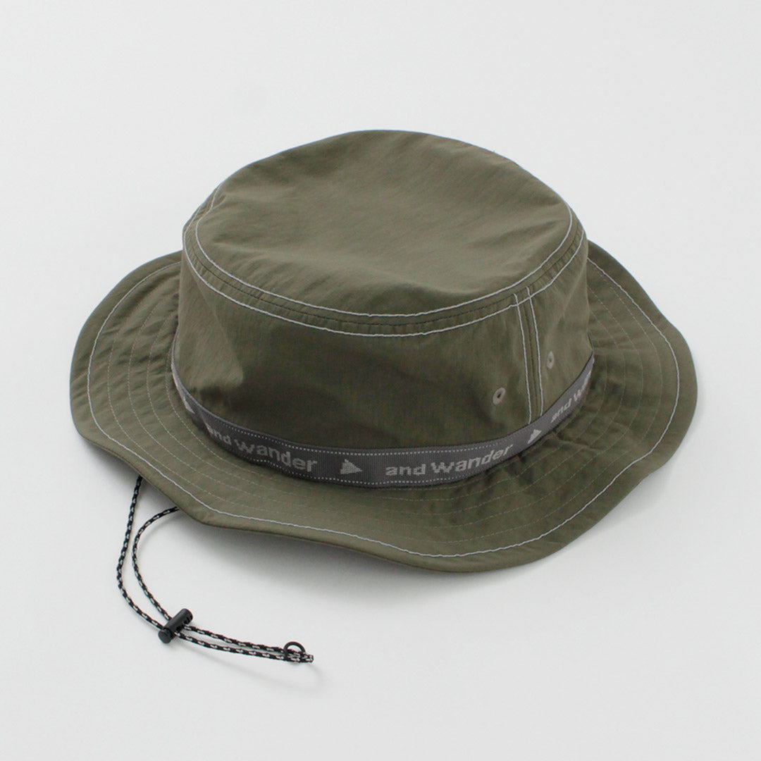 AND WANDER / Jacquard Tape Hat