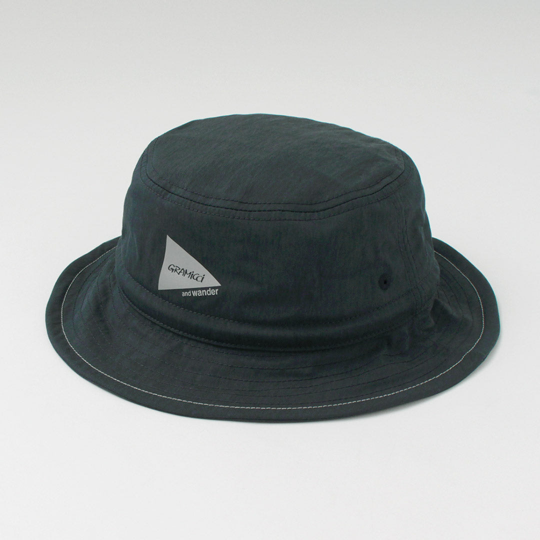 AND WANDER / Gramicci Nylon Cotton Hat