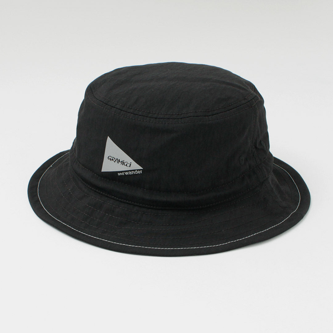 AND WANDER / Gramicci Nylon Cotton Hat