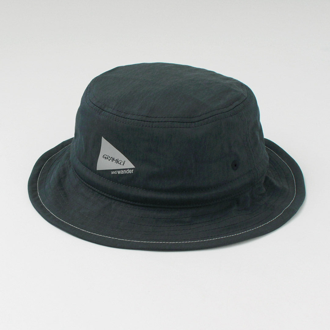 AND WANDER / Gramicci Nylon Cotton Hat