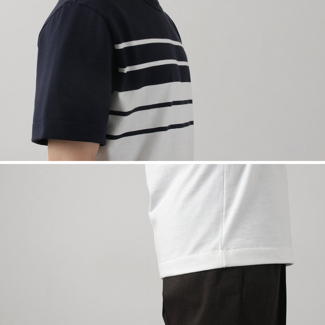 LACOSTE / Stripe T-Shirt