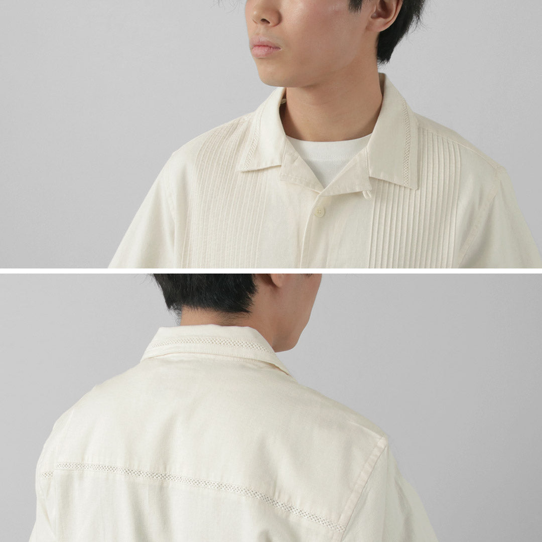 WAX LONDON / Newton Pintuck shirt