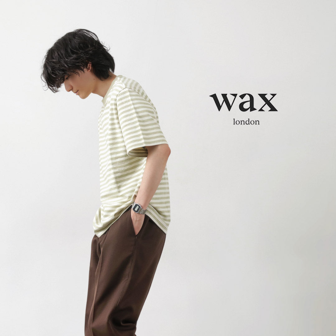 WAX LONDON / Dean Short Sleeve Striped T-Shirt Jolt Stripe