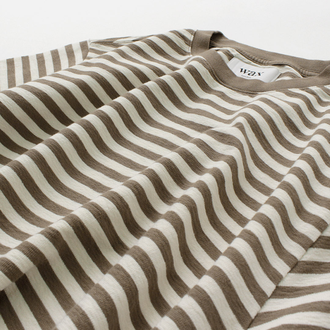 WAX LONDON / Dean Short Sleeve Striped T-Shirt Jolt Stripe