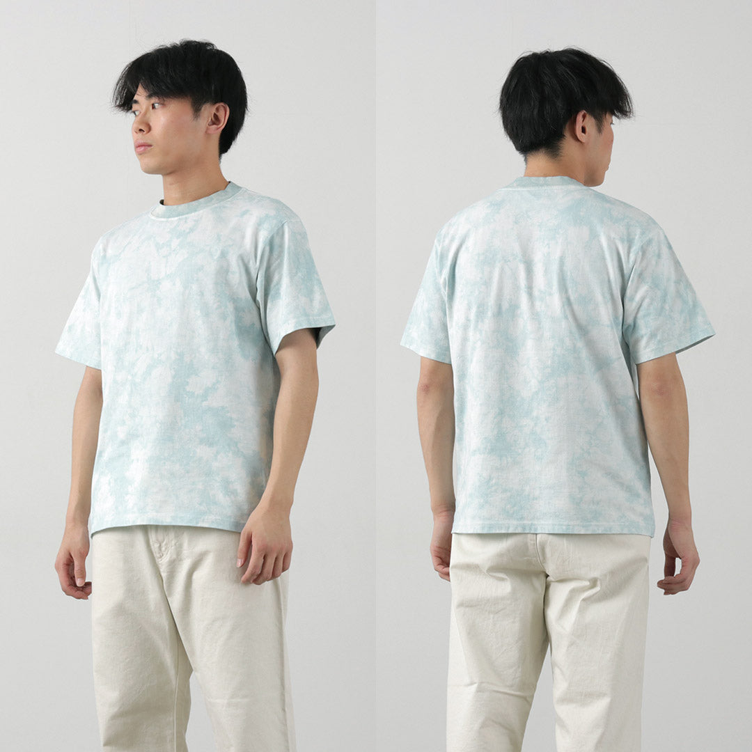 YONETOMI NEW BASIC / Yonetomi×Watanabes garment dye T-shirt