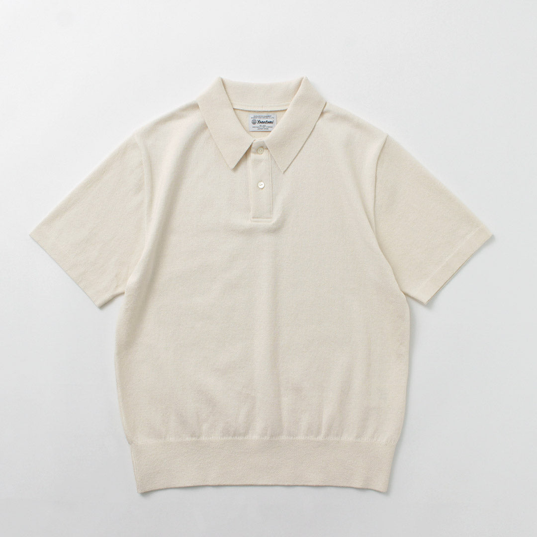 YONETOMI NEW BASIC / Light Wave Cotton Knit PO