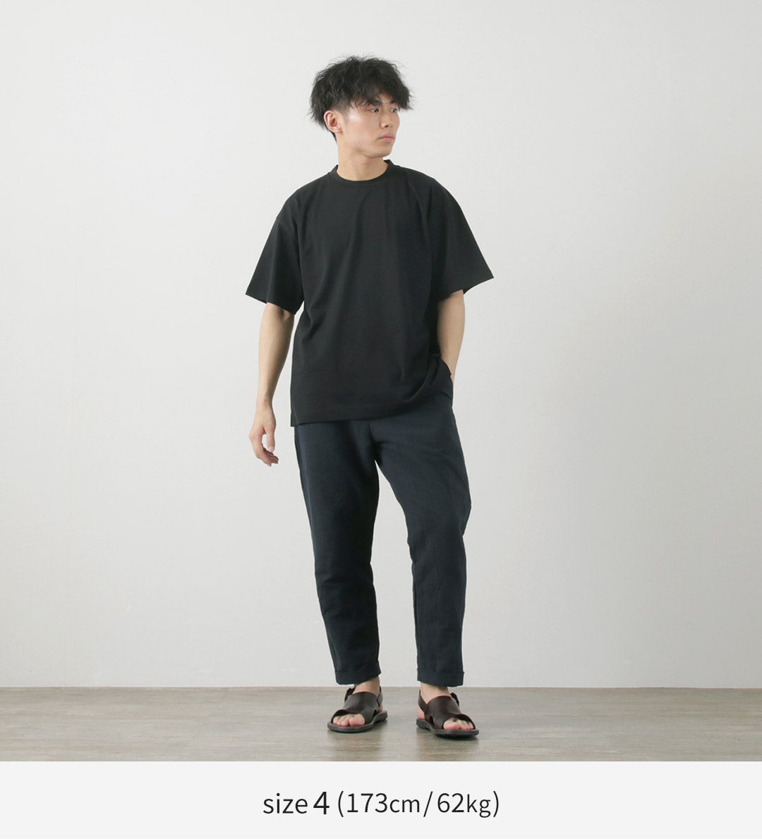 GICIPI / GRANCHIO Crew Neck Relaxed Fit T-Shirt