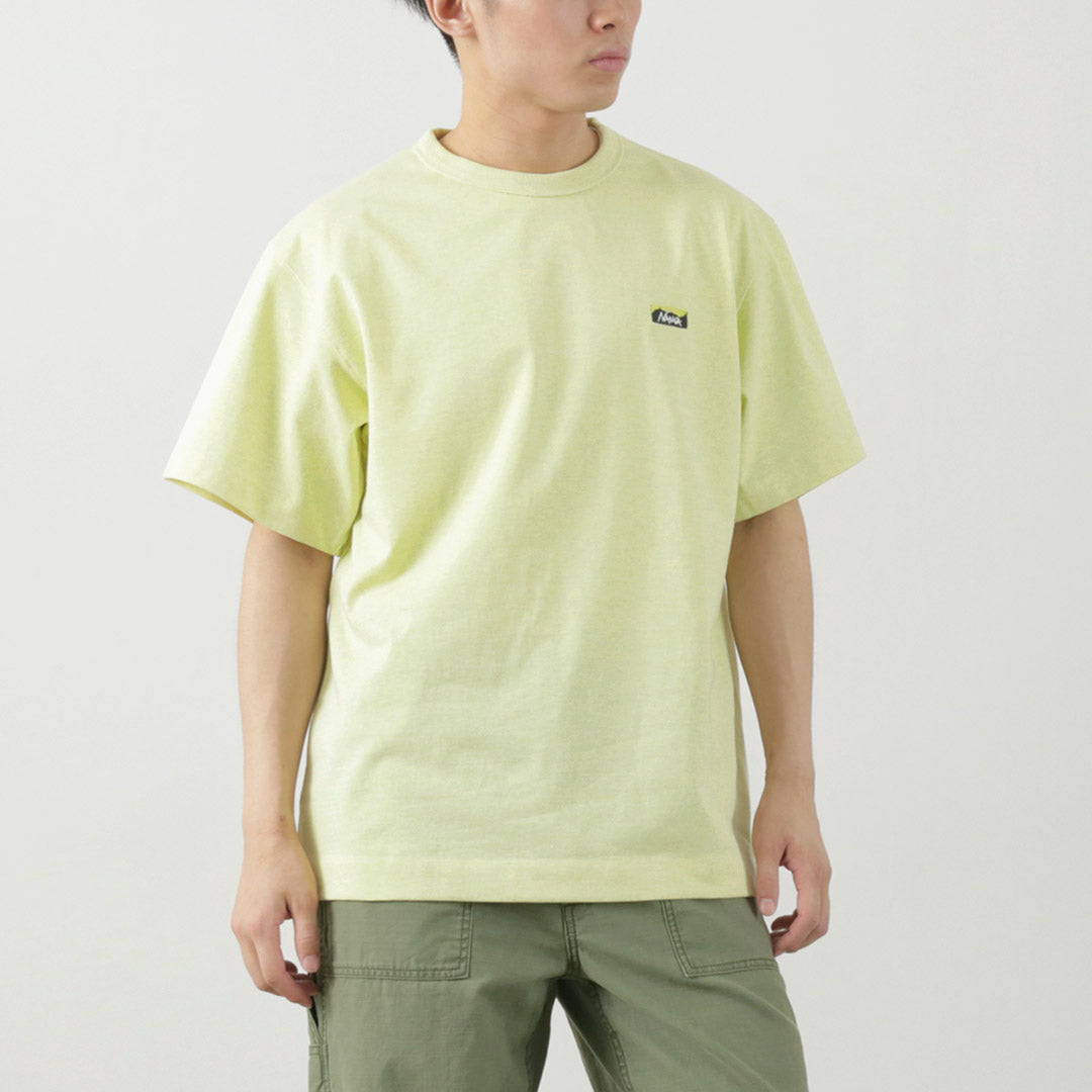 NANGA / Eco Hybrid Box Logo Embroidery T-Shirt