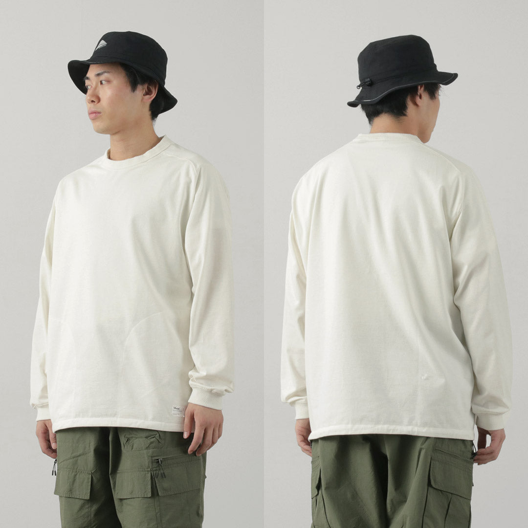 NANGA / Eco Hybrid Oversized Long Sleeve T-Shirt