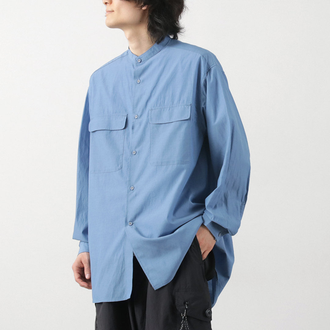 WHITE MOUNTAINEERING / Band Collar Shirt