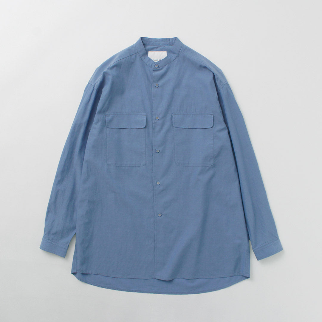 WHITE MOUNTAINEERING / Band Collar Shirt