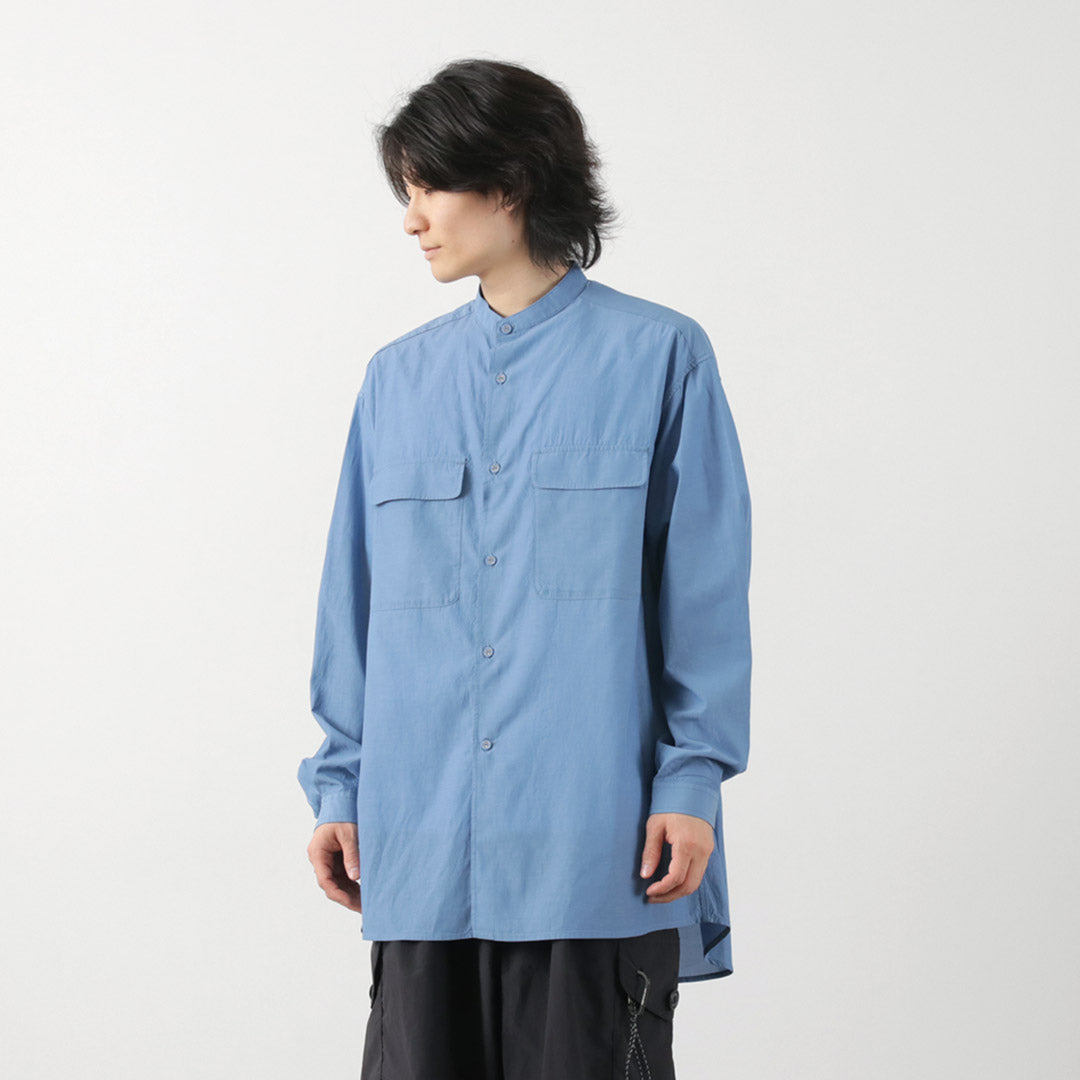 WHITE MOUNTAINEERING / Band Collar Shirt