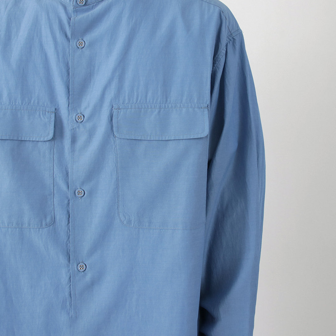 WHITE MOUNTAINEERING / Band Collar Shirt