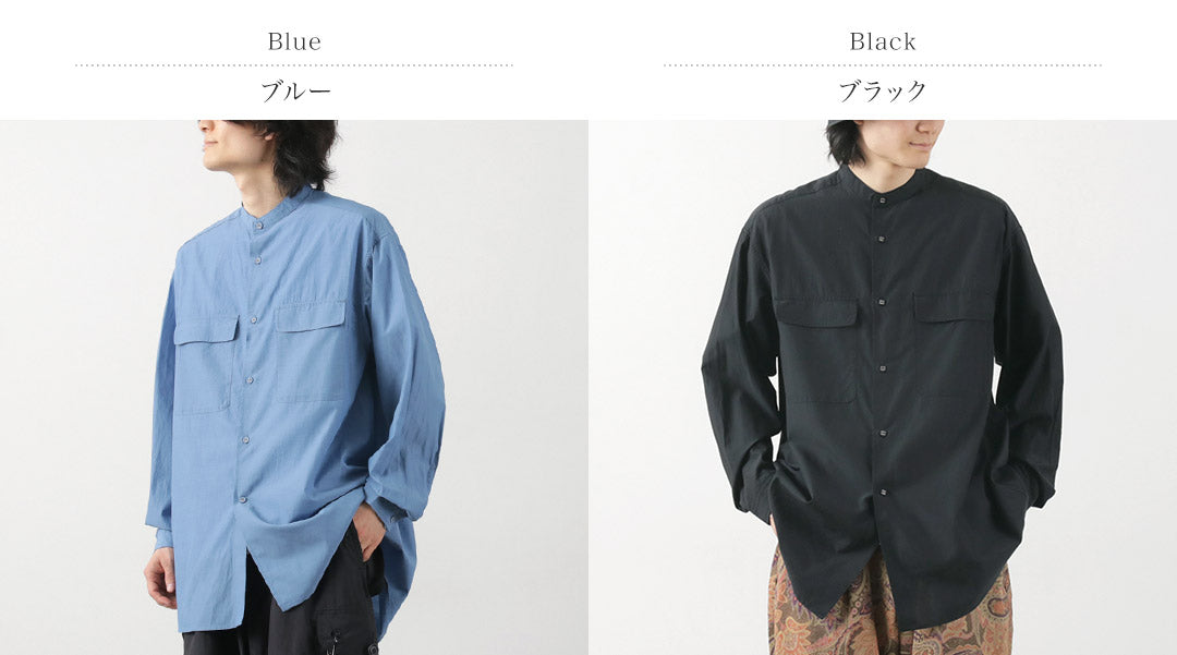 WHITE MOUNTAINEERING / Band Collar Shirt