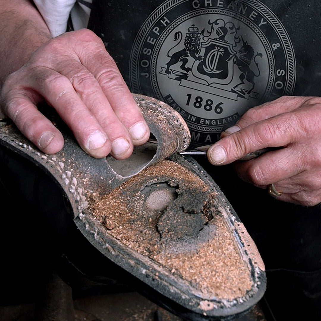 Joseph Cheaney / Howard R Coin Loafer Grained Becerro