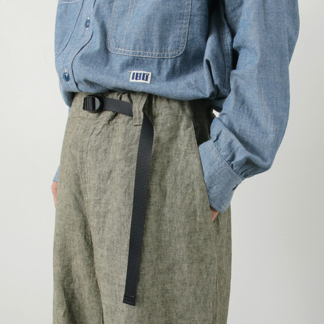 ILL ONE EIGHTY / Heather Linen Pants