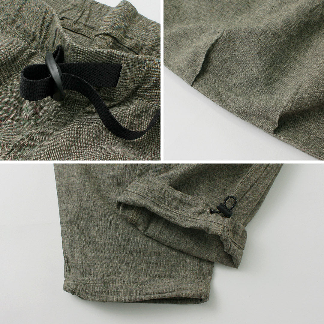 ILL ONE EIGHTY / Heather Linen Pants