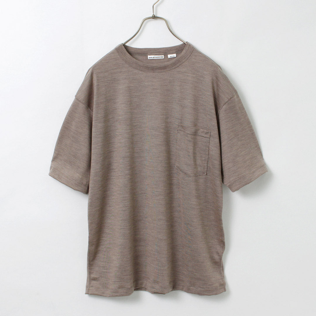 Burlap Outfitter / Short Sleeve Merino Wool Pocket 티셔츠