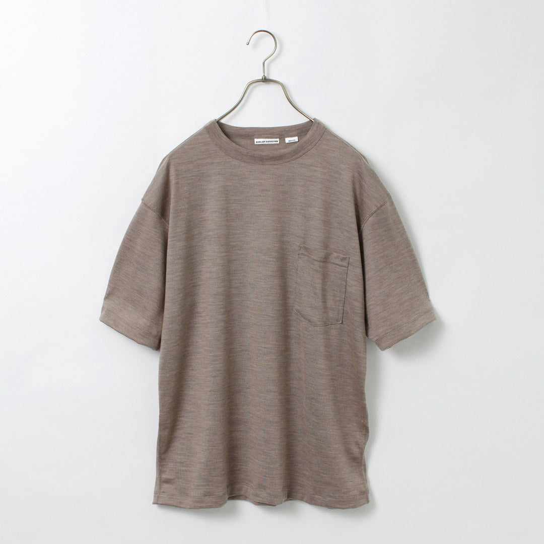 Burlap Outfitter / Short Sleeve Merino Wool Pocket 티셔츠