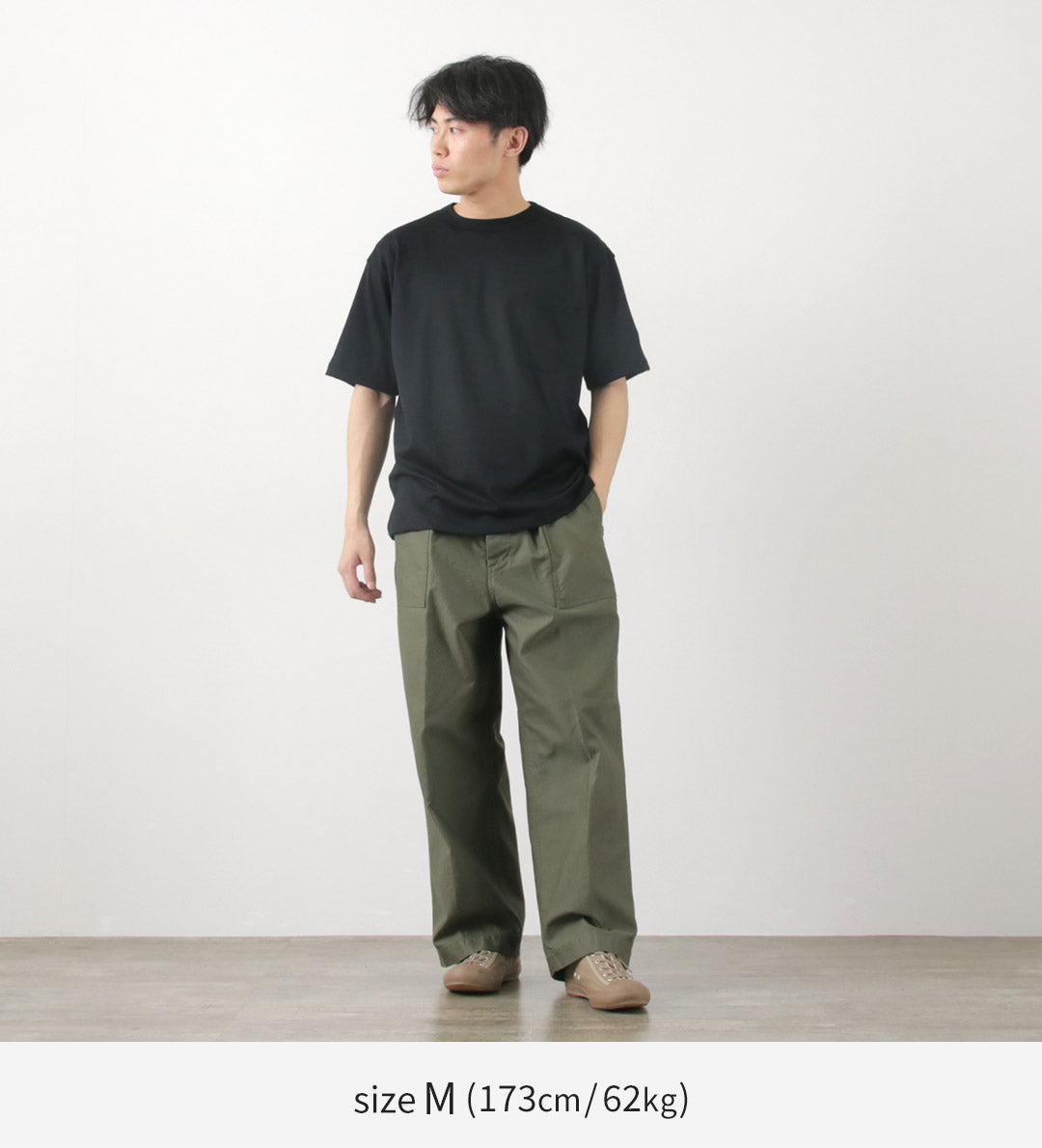 Burlap Outfitter / Short Sleeve Merino Wool Pocket 티셔츠