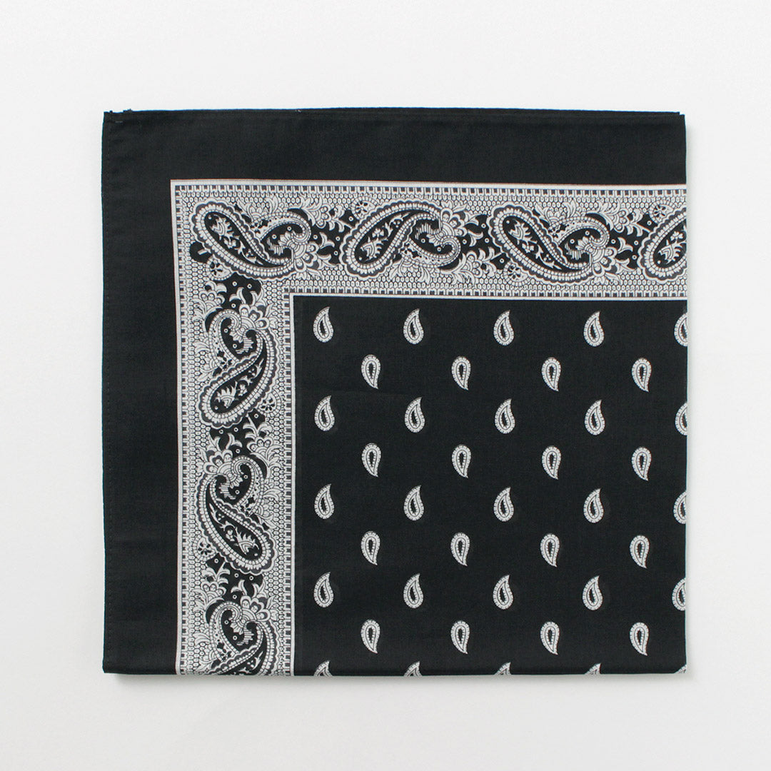 GLARNER TUECHLI / Cotton Paisley Bandana