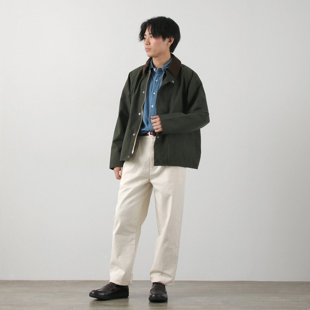 PARAGES / Double Pleated Pants Cotton