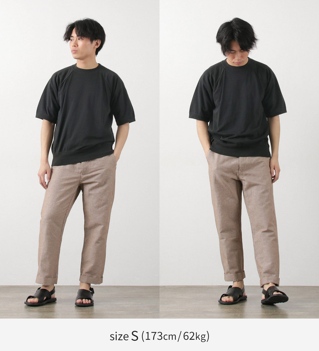 PARAGES / Yoga Pants Linen Cotton