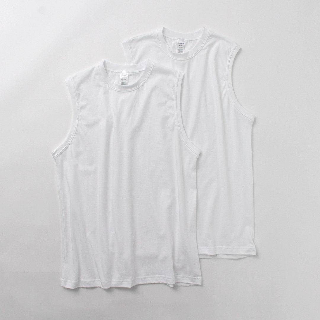 Camiseta Schiesser / American Sleeveless 2 Pack