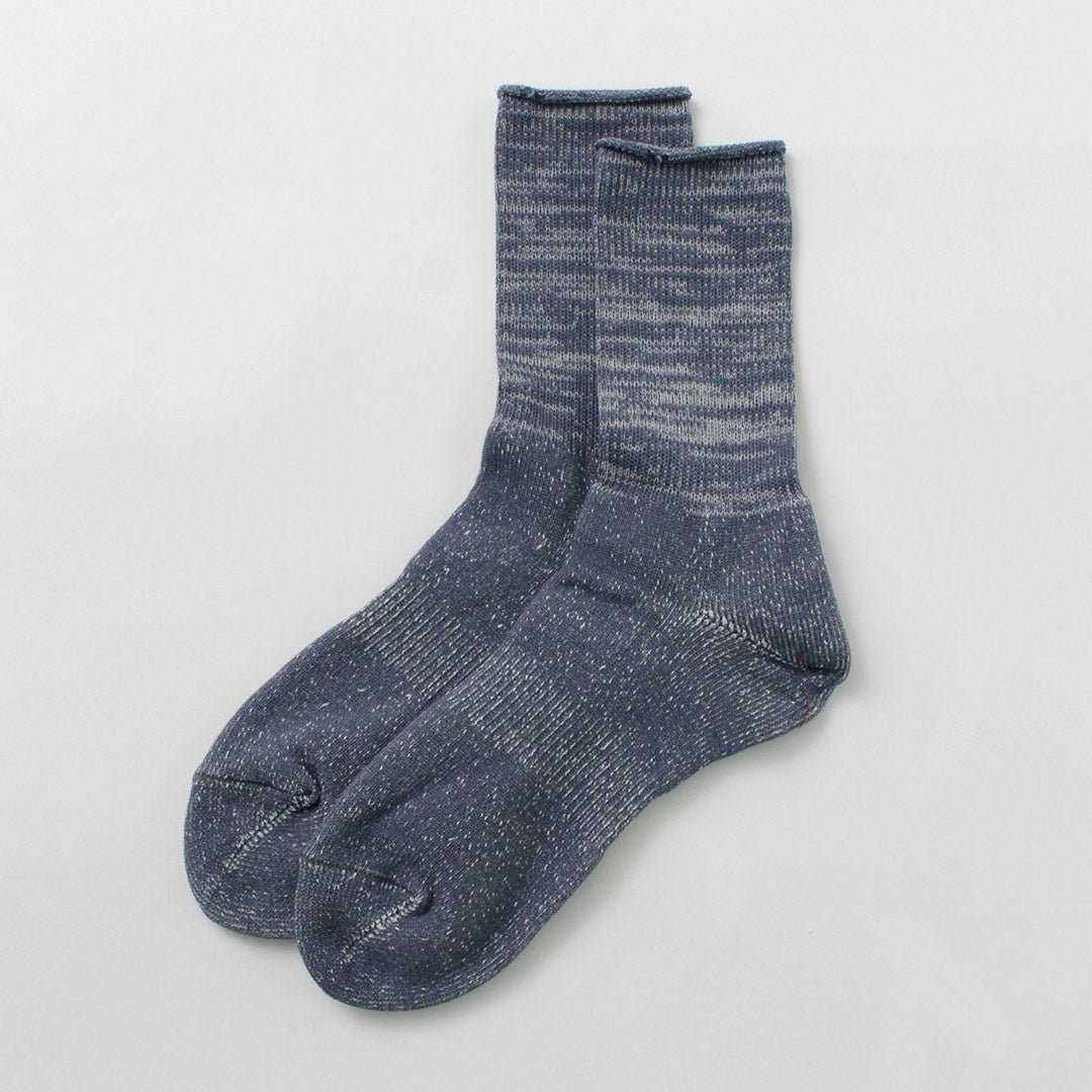 ROTOTO / WASHI pile crew socks