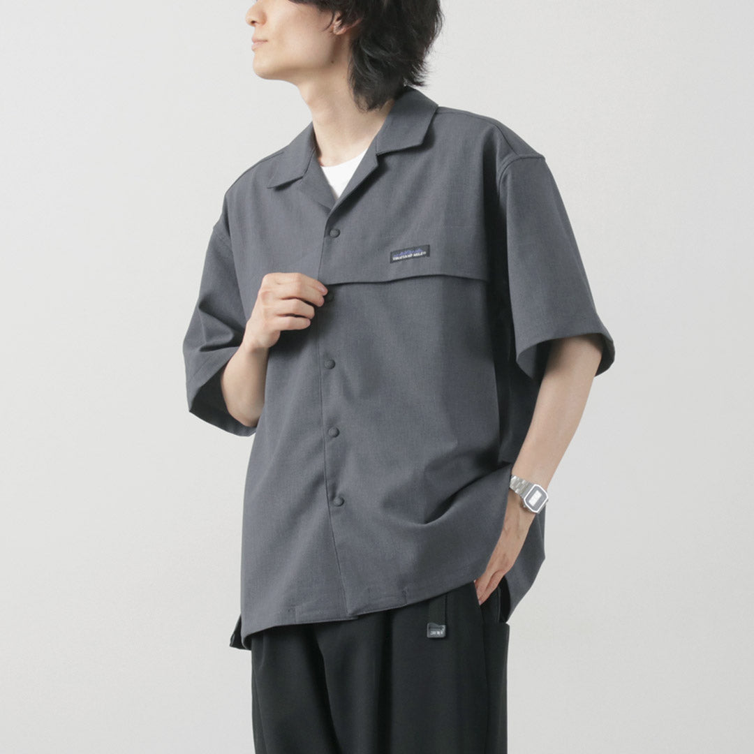 THOUSAND MILE / Short Sleeve Open Collar Shirt