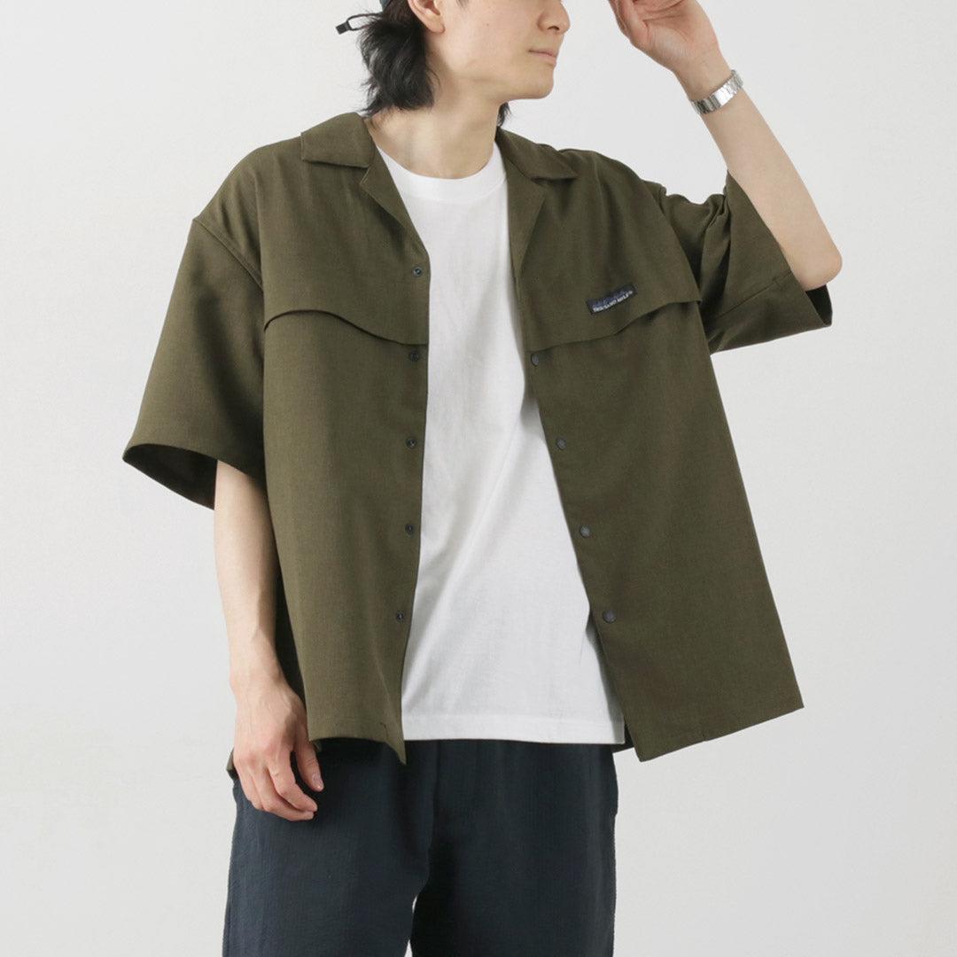 THOUSAND MILE / Short Sleeve Open Collar Shirt