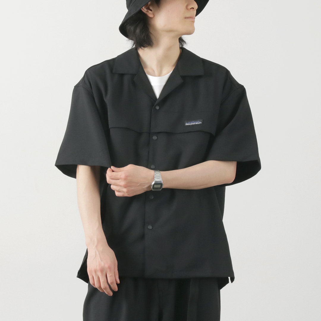 THOUSAND MILE / Short Sleeve Open Collar Shirt