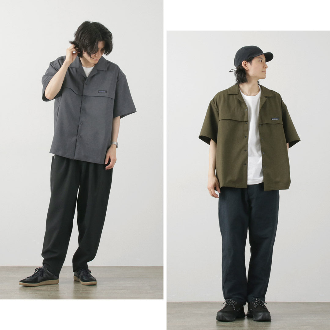 THOUSAND MILE / Short Sleeve Open Collar Shirt