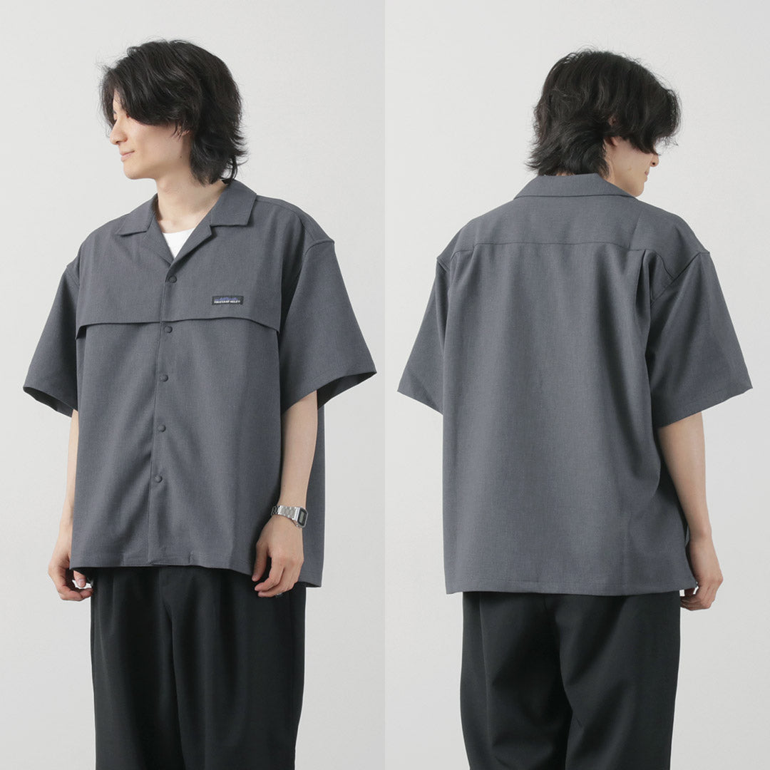 THOUSAND MILE / Short Sleeve Open Collar Shirt