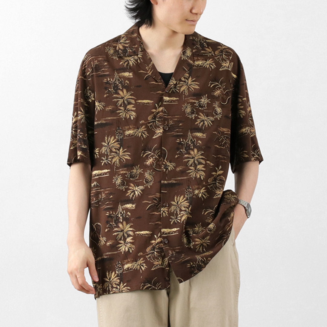 TWO PALMS / Golden Vintage Hawaiian Shirt
