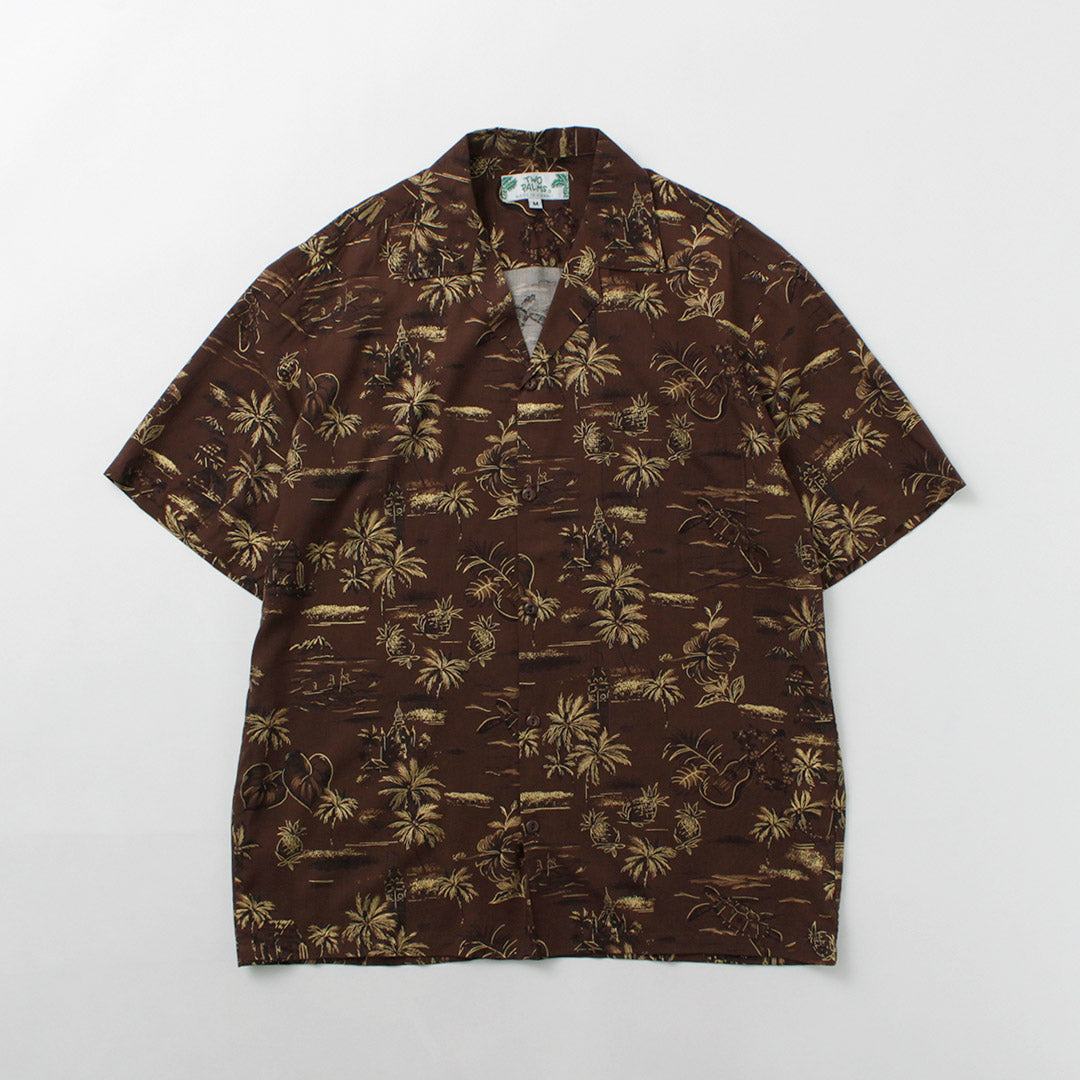 TWO PALMS / Hawaiian shirt Golden Vintage