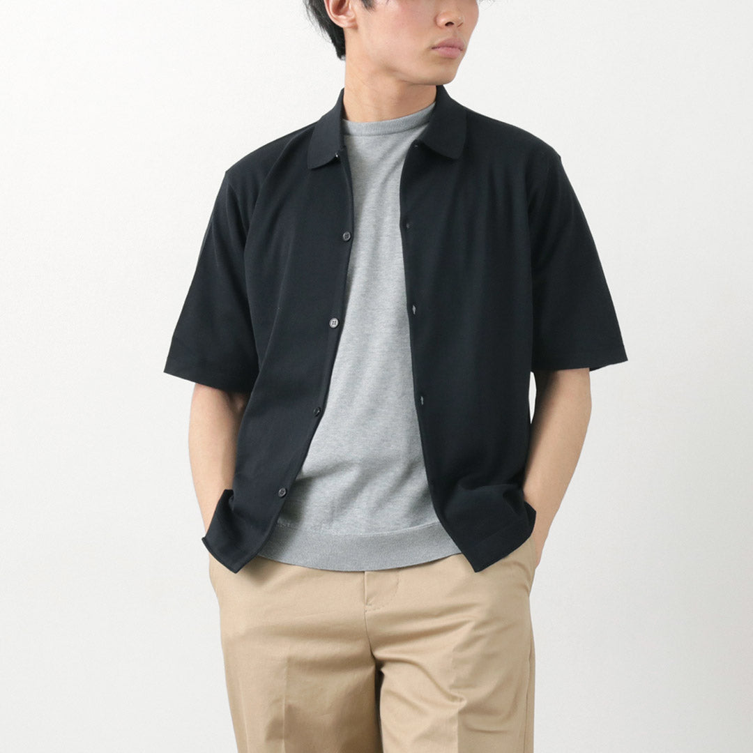 John Smedley / Sea Island Cotton 30 게이지 니트 셔츠