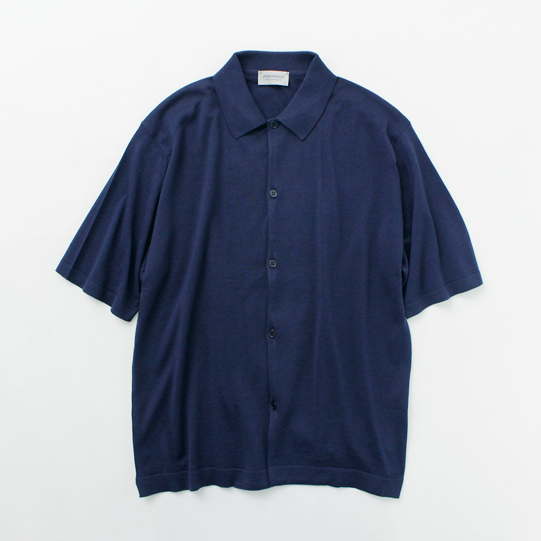 John Smedley / Sea Island Cotton 30量规编织衬衫