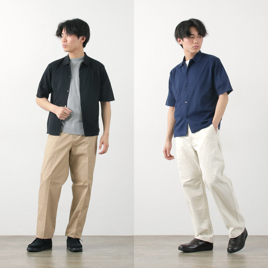 John Smedley / Sea Island Cotton 30 게이지 니트 셔츠