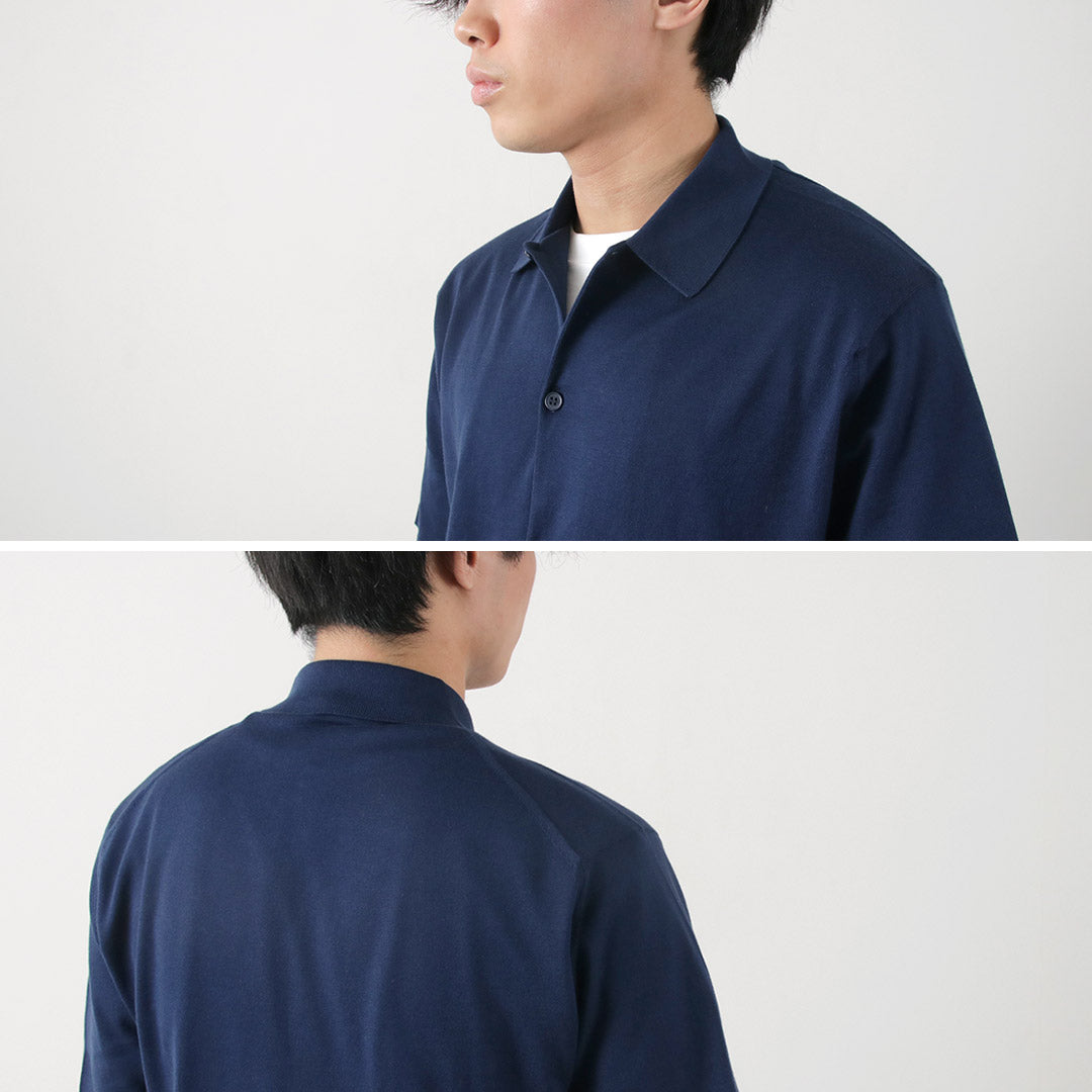 John Smedley / Sea Island Cotton 30量规编织衬衫