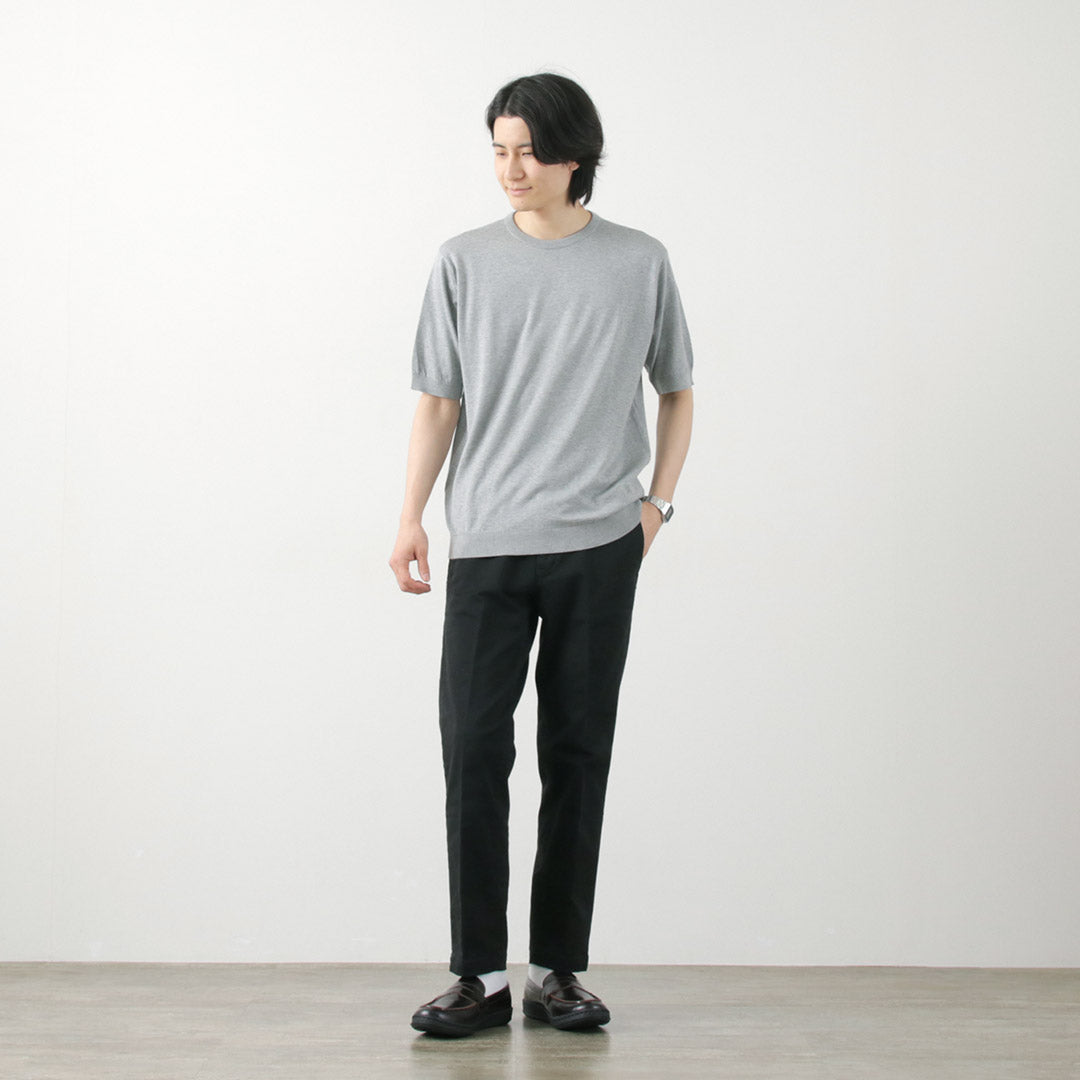 John Smedley / Sea Island Cotton 30 Pain d'équipage Trièce