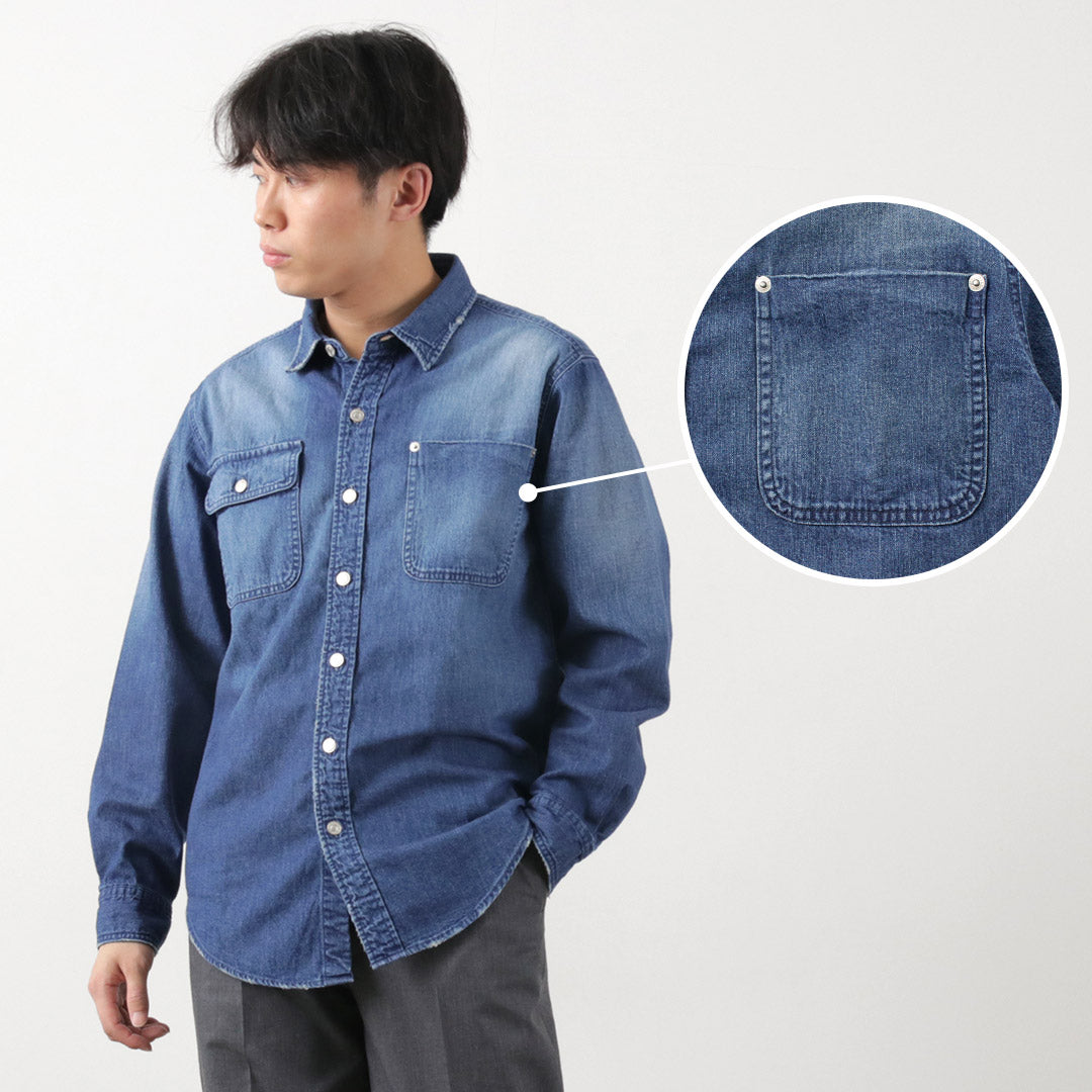 FREEMANS SPORTING CLUB / Great Jones Denim Shirt