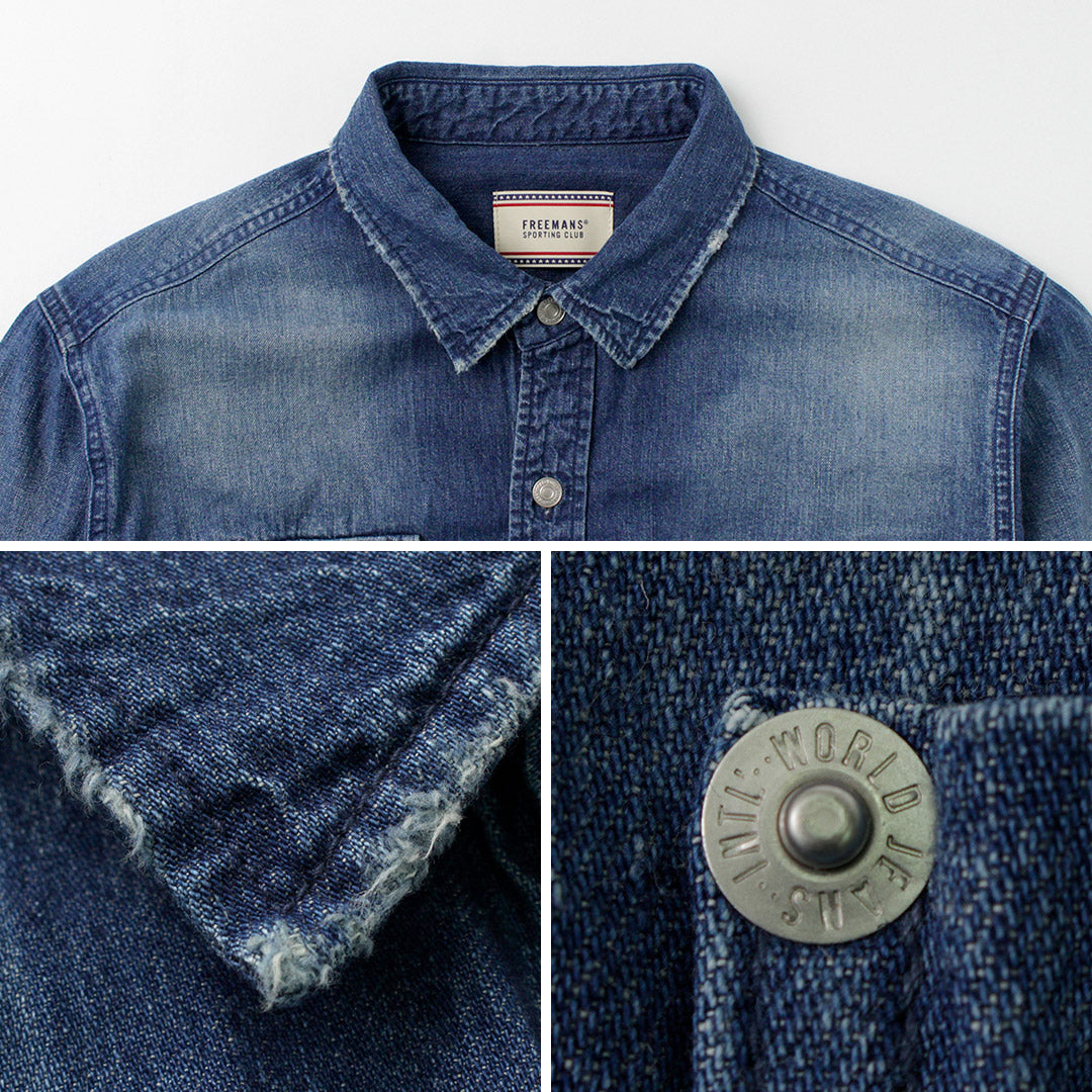 Freemans Sporting Club / Great Jones Denim Camisa