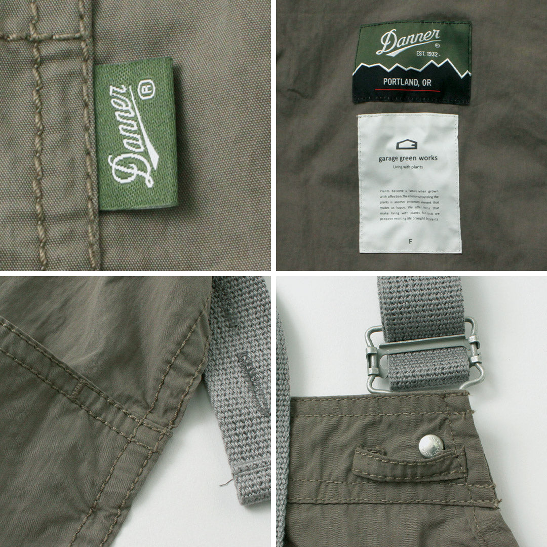 Garage Green Works / Danner Collaboration Buff de nylon Buff Long delantal