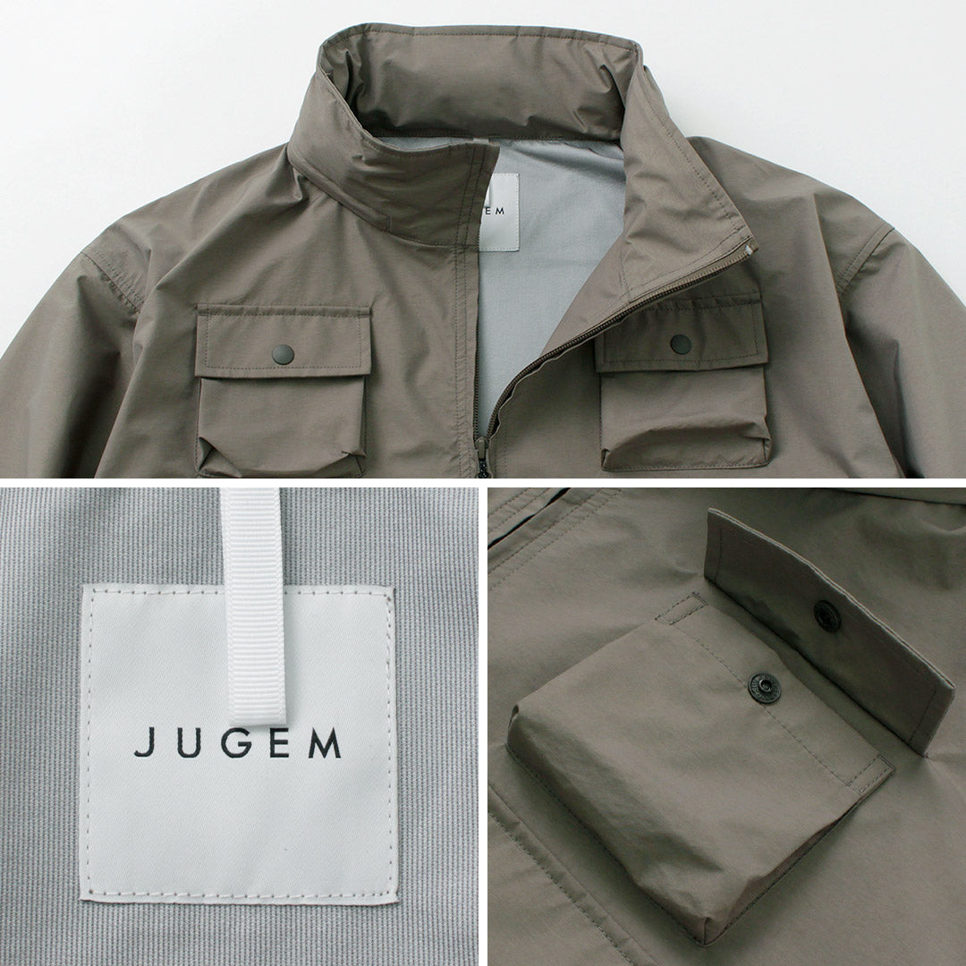 jugem /短公用事業外殼blouson