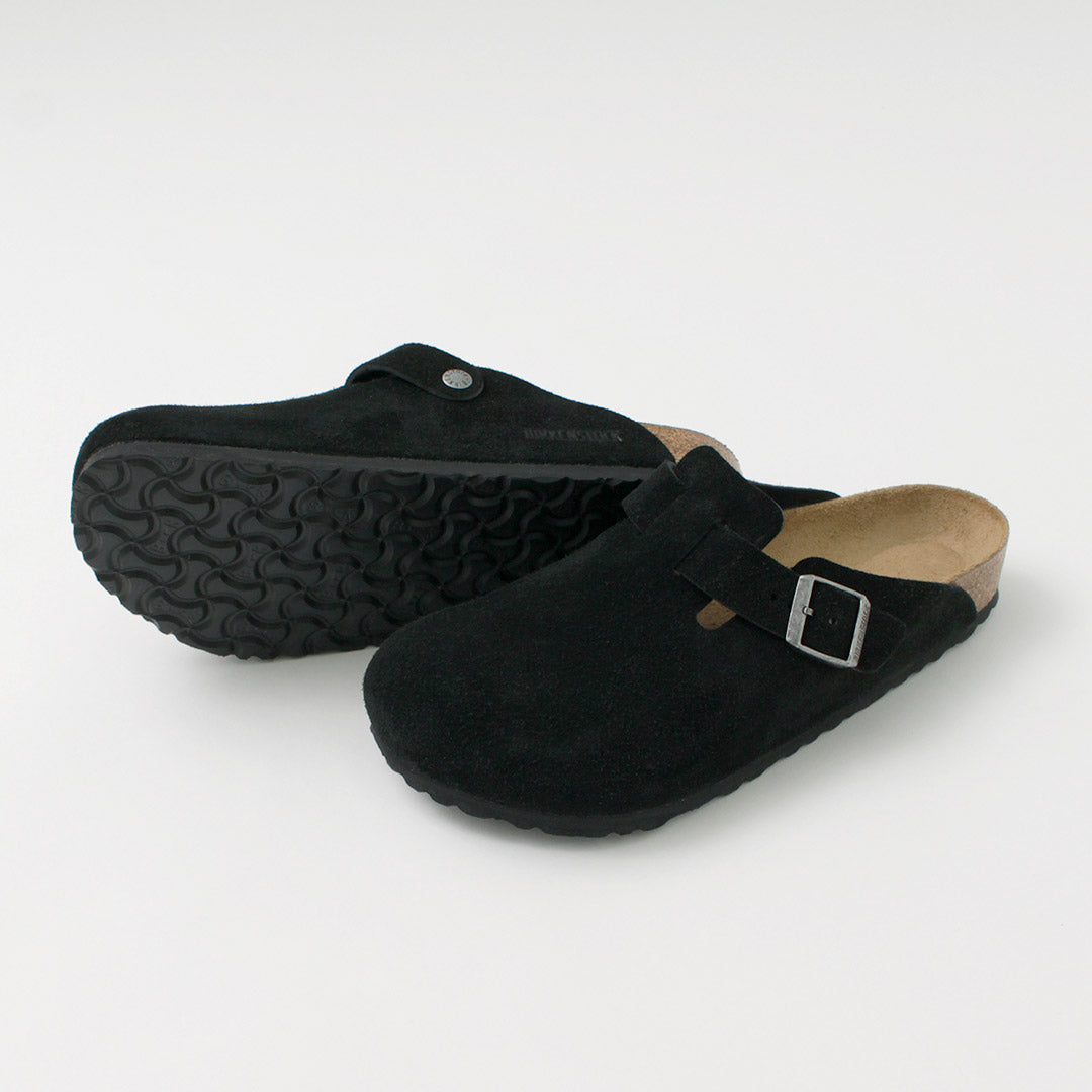 Sandalias de cuero de ante Birkenstock / Boston