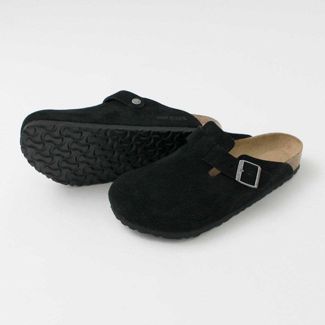 Sandalias de cuero de ante Birkenstock / Boston