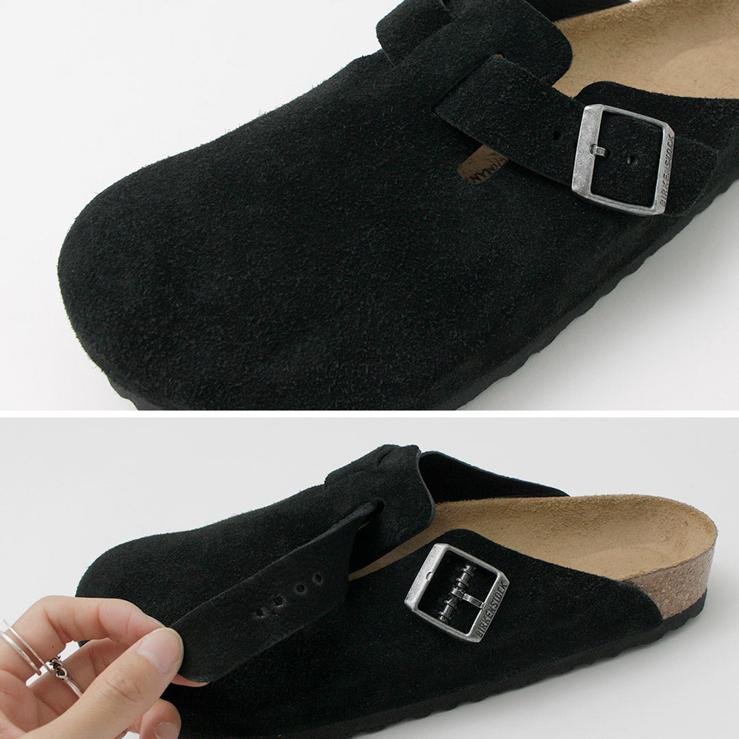 Birkenstock / Boston 스웨이드 가죽 샌들