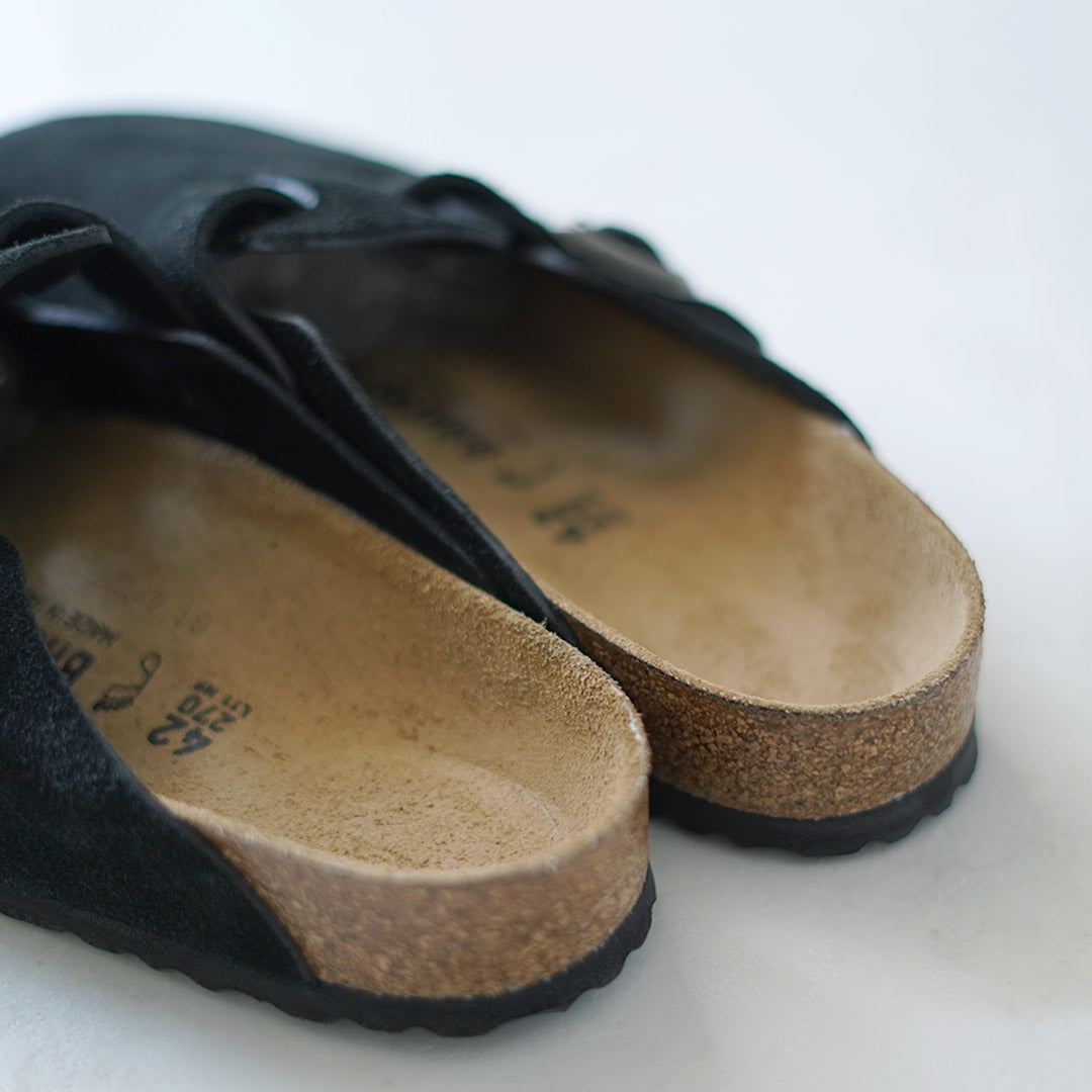 Birkenstock / Boston 스웨이드 가죽 샌들